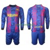 Maillot à Manches Longues FC Barcelone Troisième 2021-22 Pour Enfant